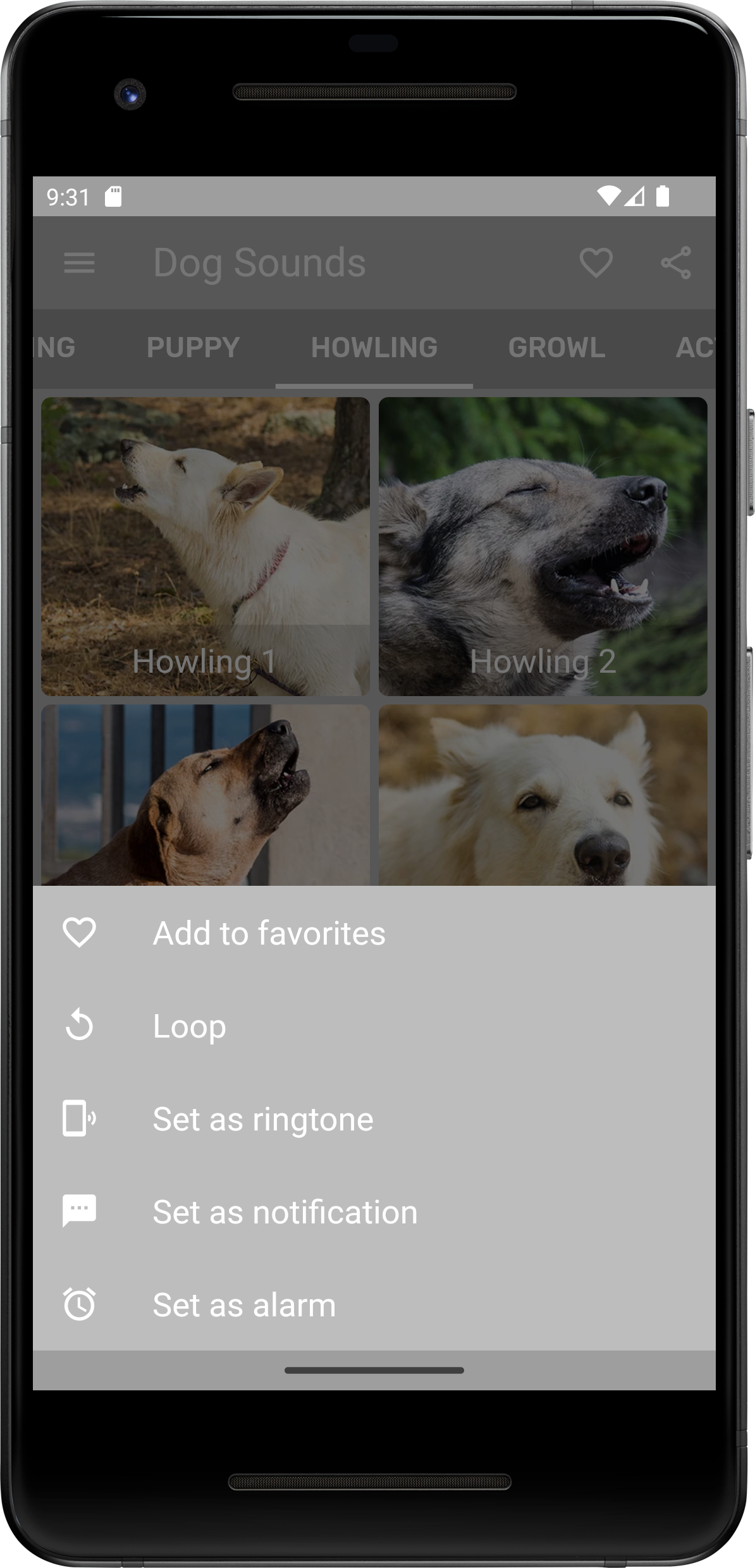 Dog Sounds Screenshot3