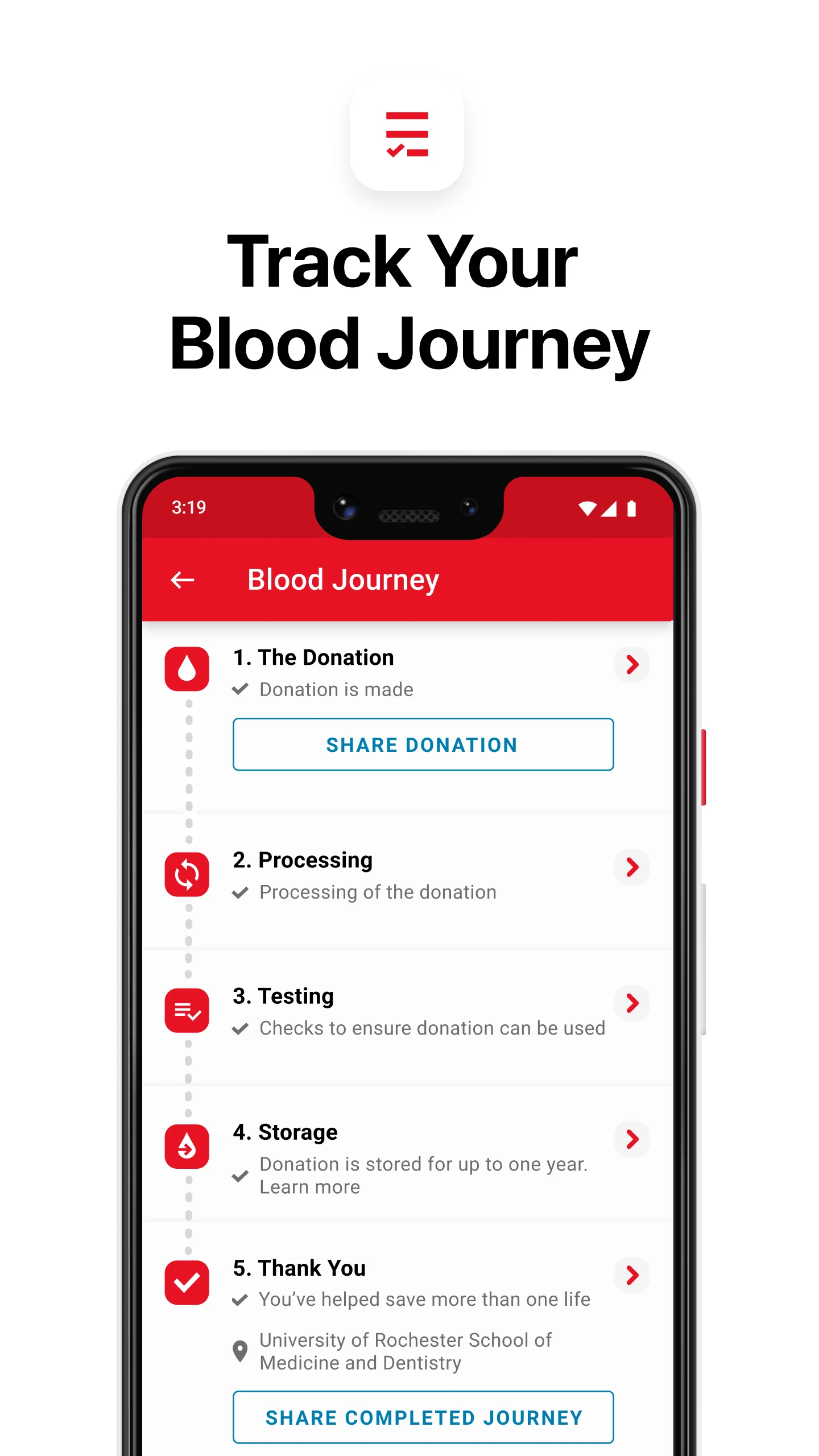 Blood Donor Screenshot6