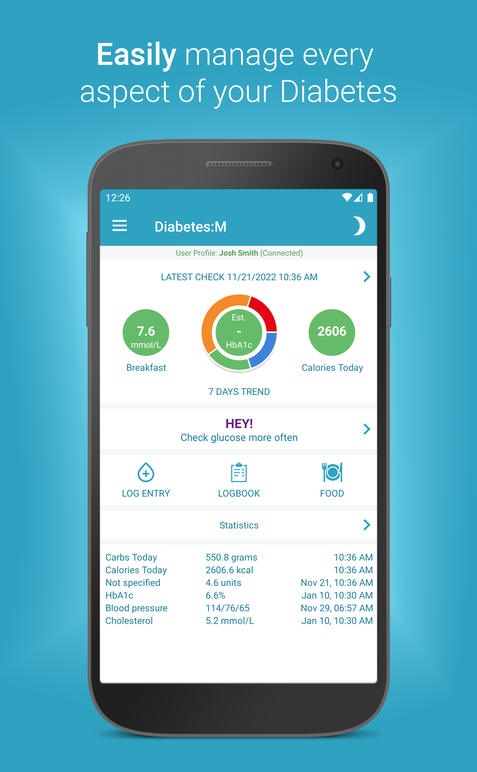Diabetes:M Screenshot1
