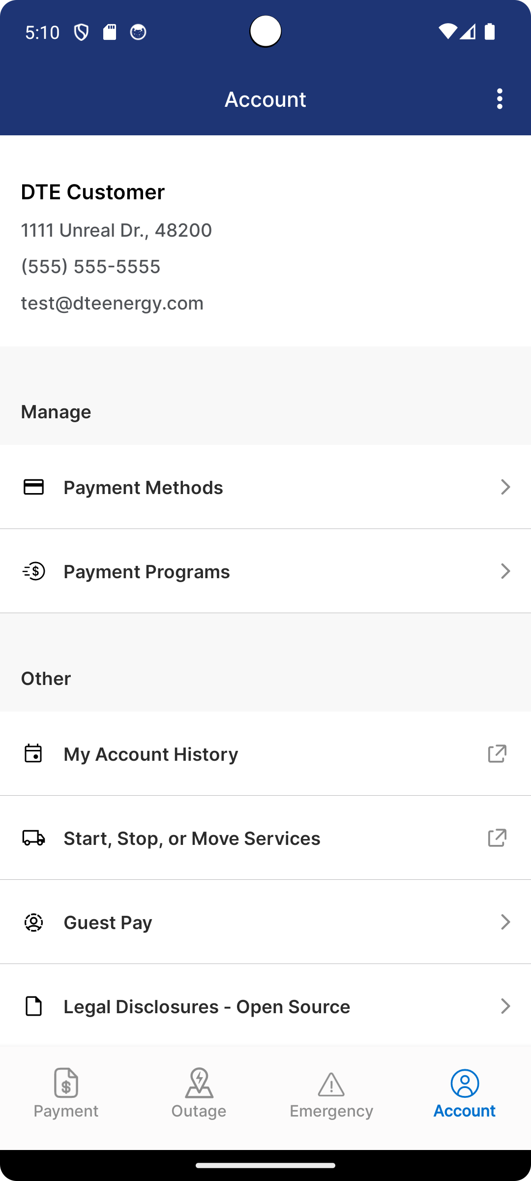 DTE Energy Screenshot6