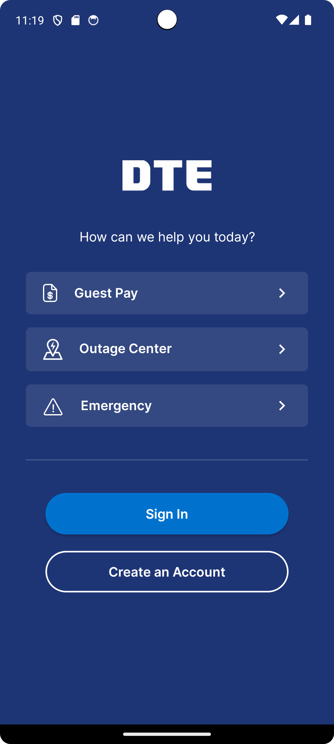 DTE Energy Screenshot1