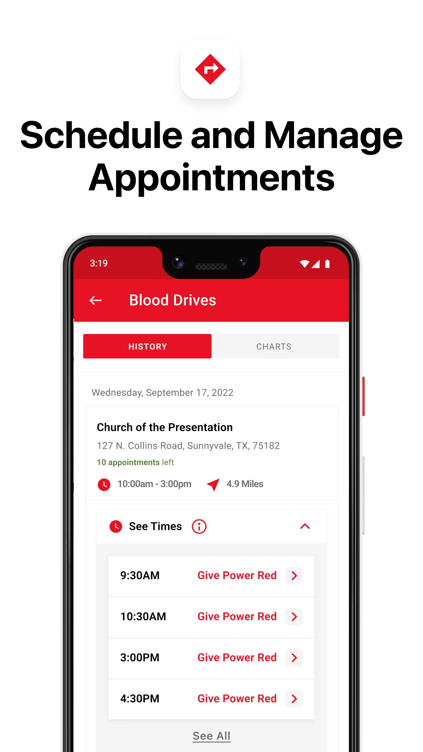 Blood Donor Screenshot1
