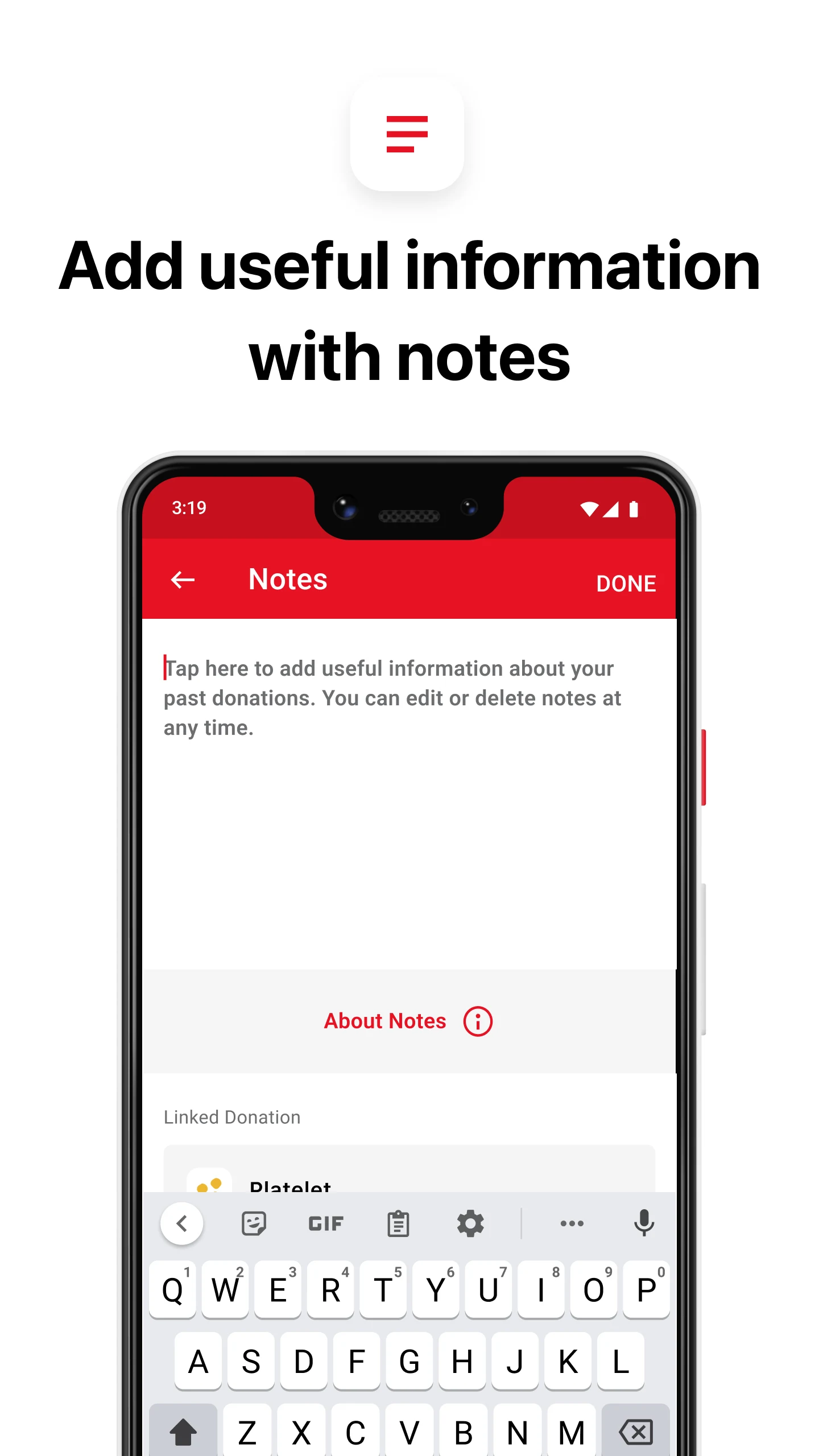 Blood Donor Screenshot8