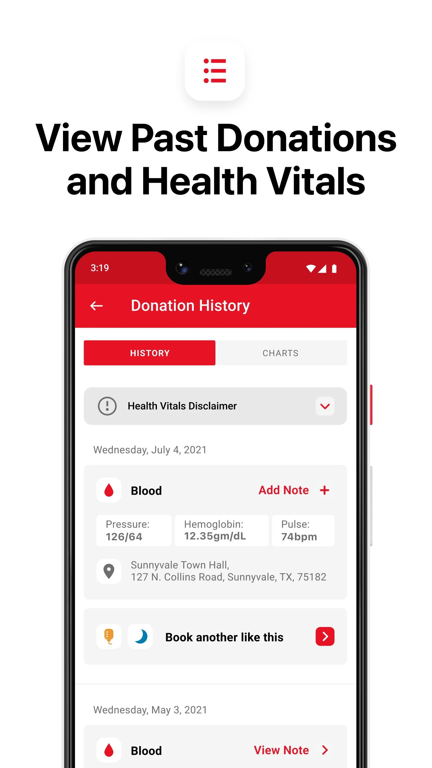 Blood Donor Screenshot3