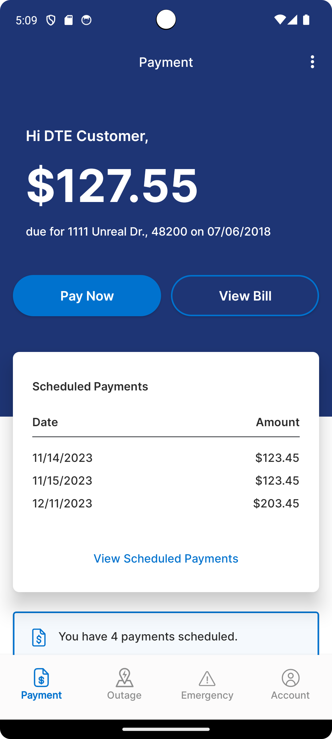 DTE Energy Screenshot2