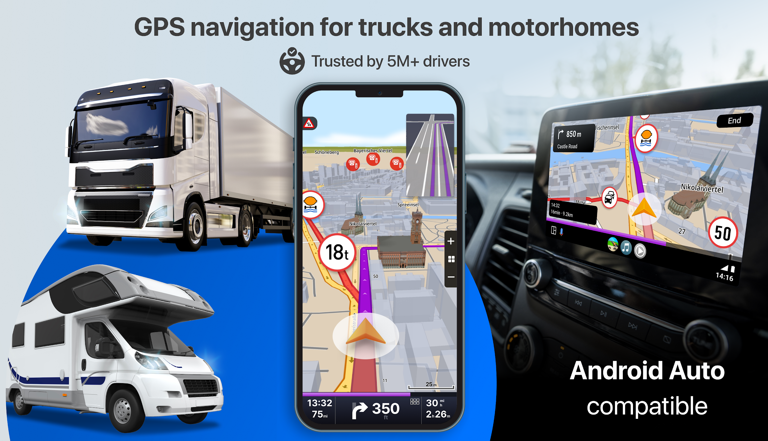 Sygic GPS Truck & Caravan Screenshot1