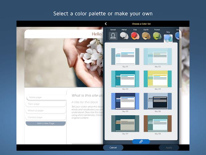 Website Builder for Android Screenshot12