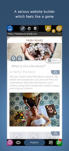 Website Builder for Android Screenshot2