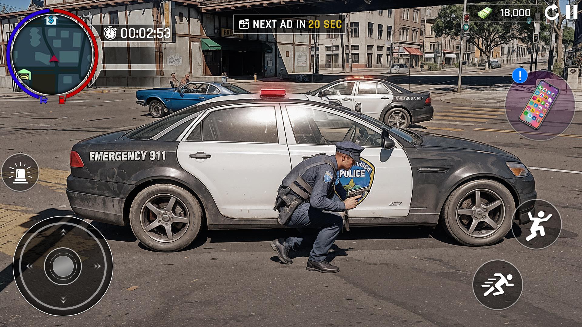 US Police Car Chase Driving 3D Screenshot7