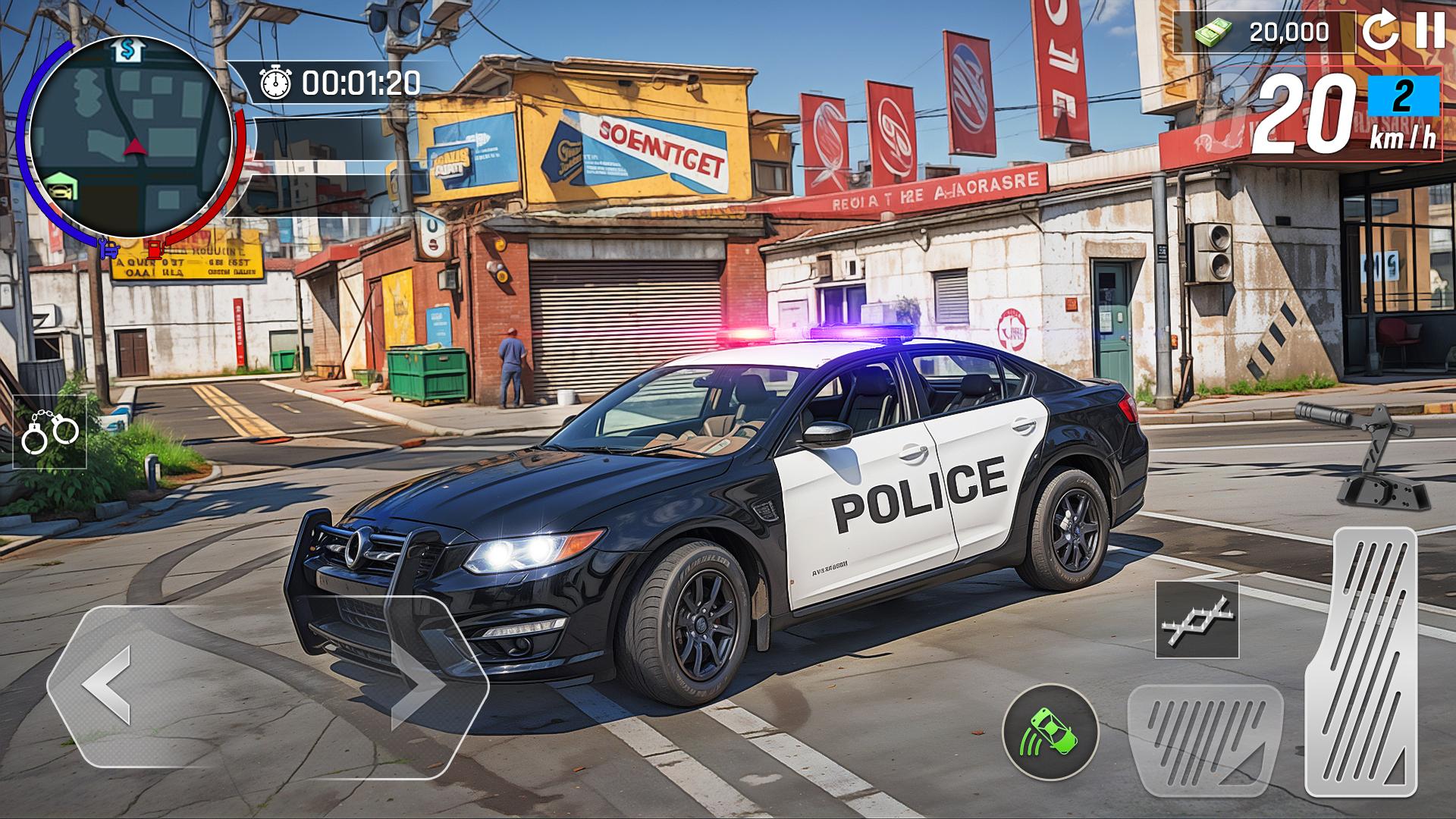 US Police Car Chase Driving 3D Screenshot3