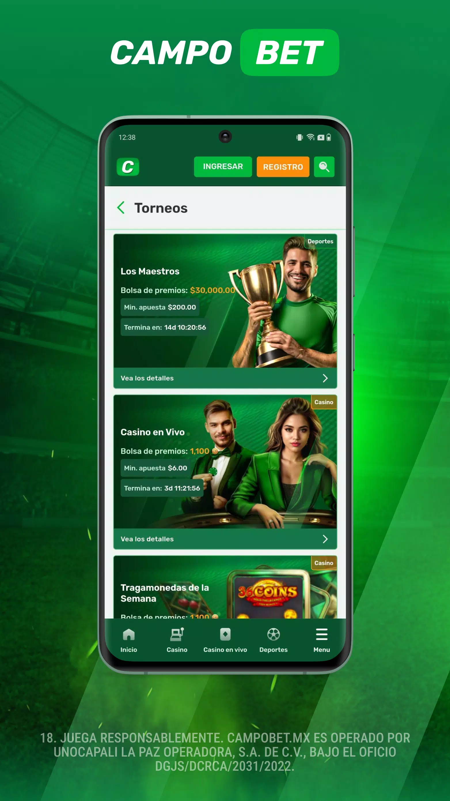 Campobet - Casino y Apuestas Screenshot8