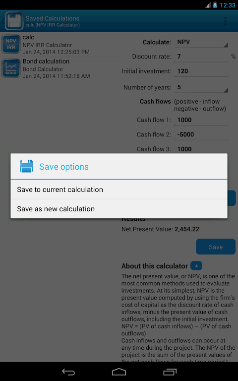 Financial Calculators Screenshot3