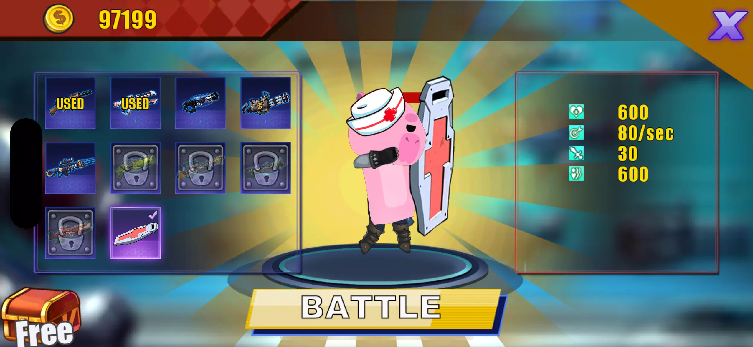 Tiny Capybara Army War Screenshot2