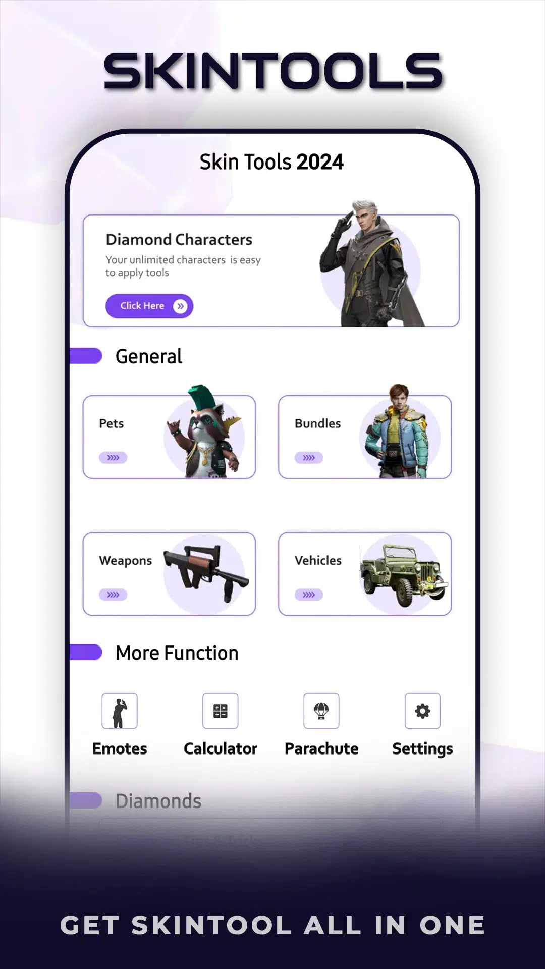 FFFF Skinbox and Emotes Viewer Screenshot1
