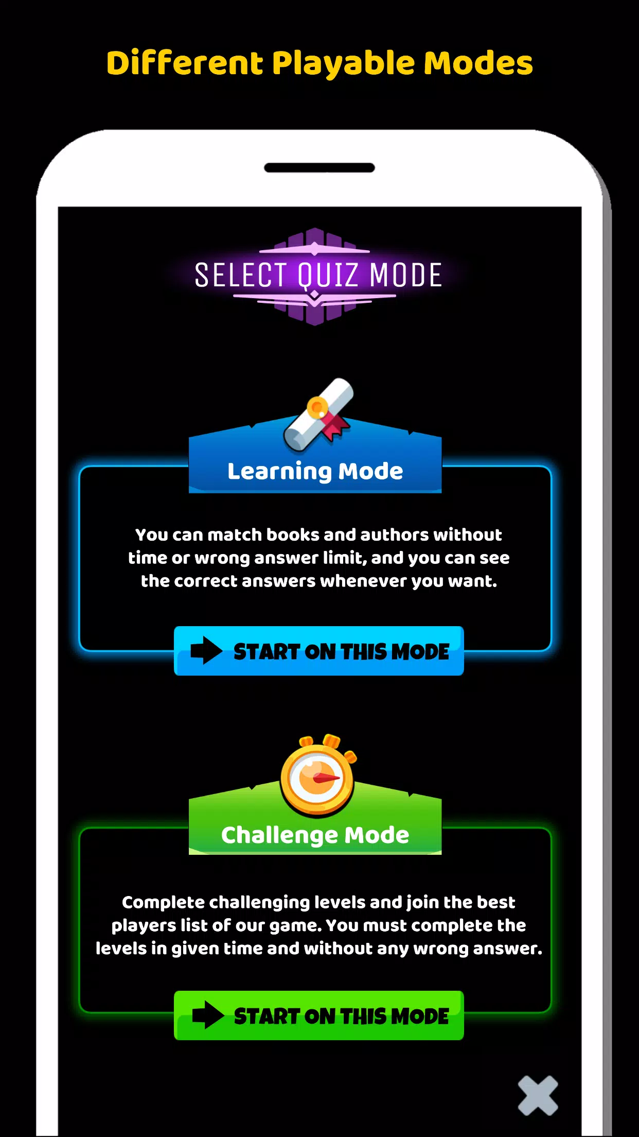 Books And Authors Quiz Game Screenshot5