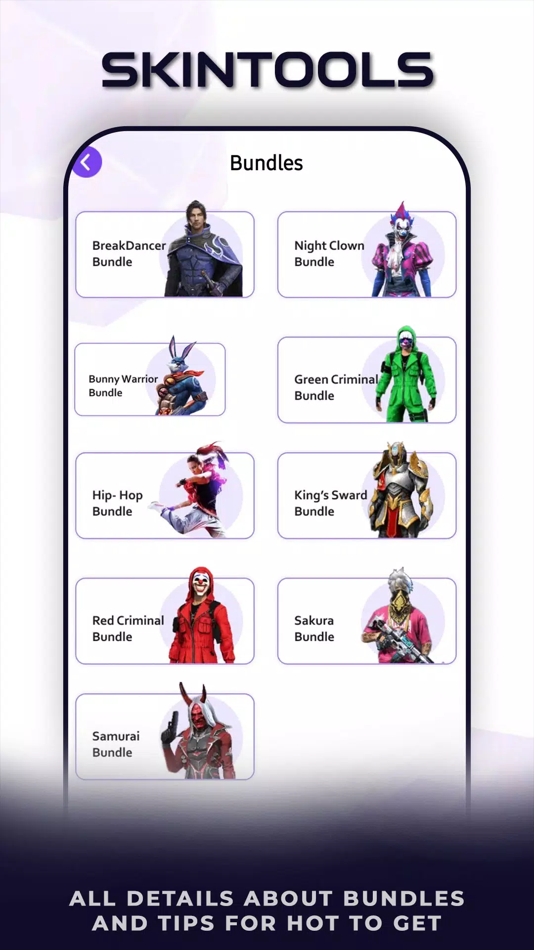 FFFF Skinbox and Emotes Viewer Screenshot4