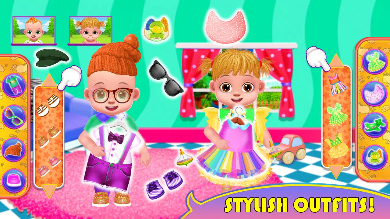 Mom Birth Twin Babyshower Game Screenshot5