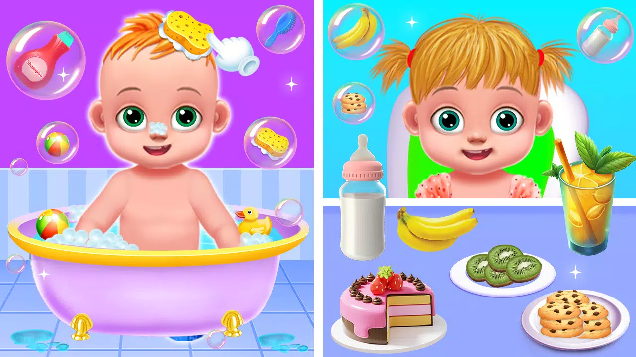 Mom Birth Twin Babyshower Game Screenshot2
