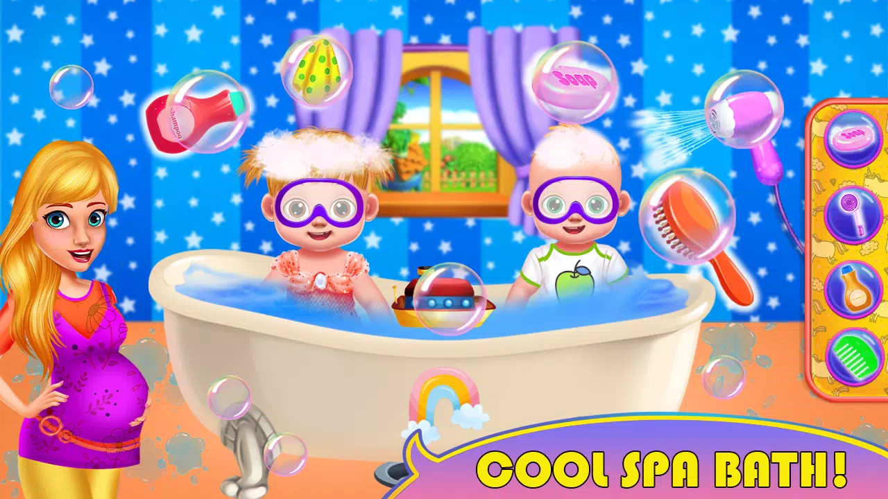 Mom Birth Twin Babyshower Game Screenshot6