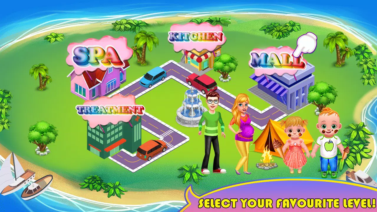 Mom Birth Twin Babyshower Game Screenshot7