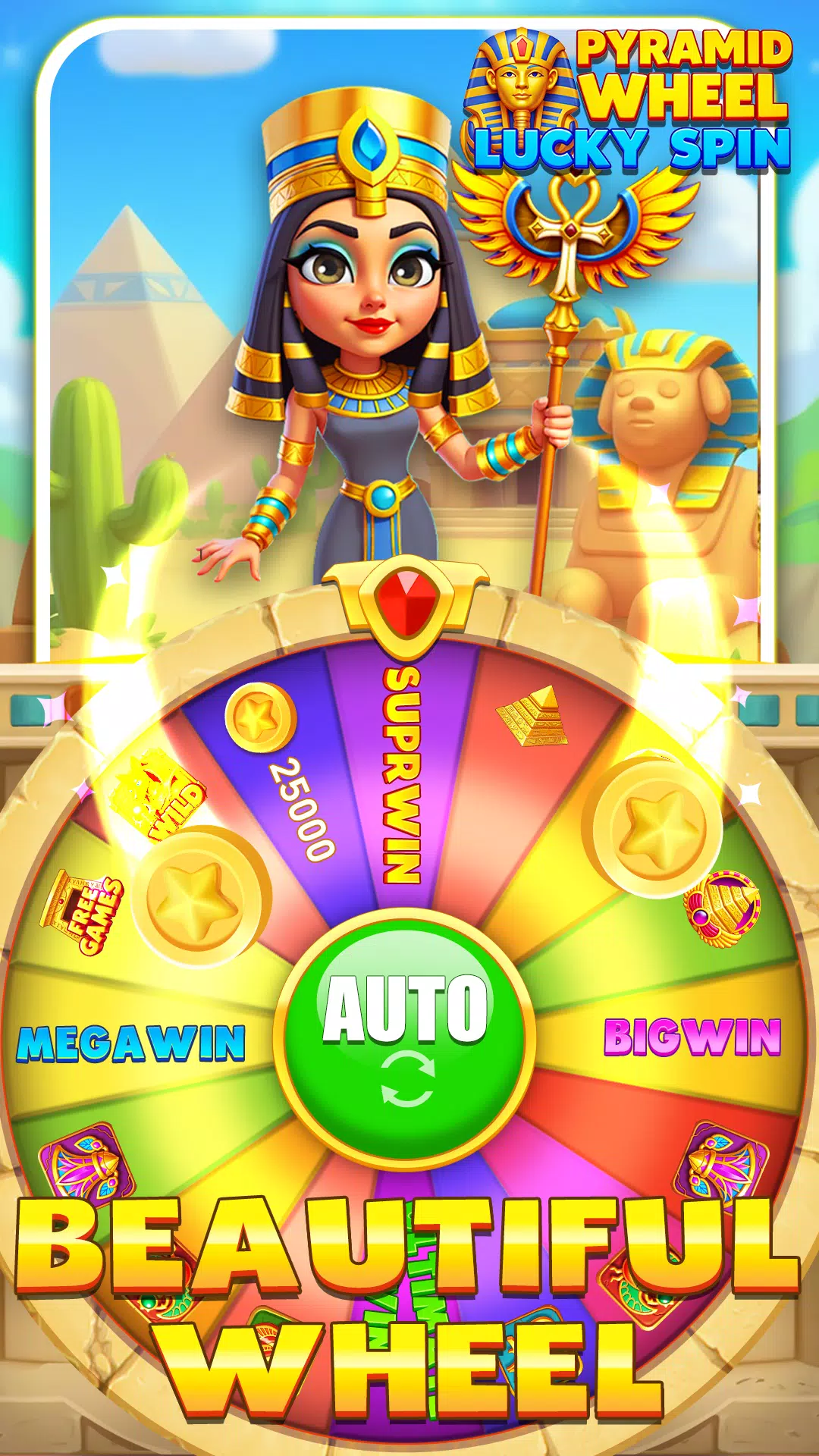 Pyramid Wheel-Lucky Spin Screenshot1