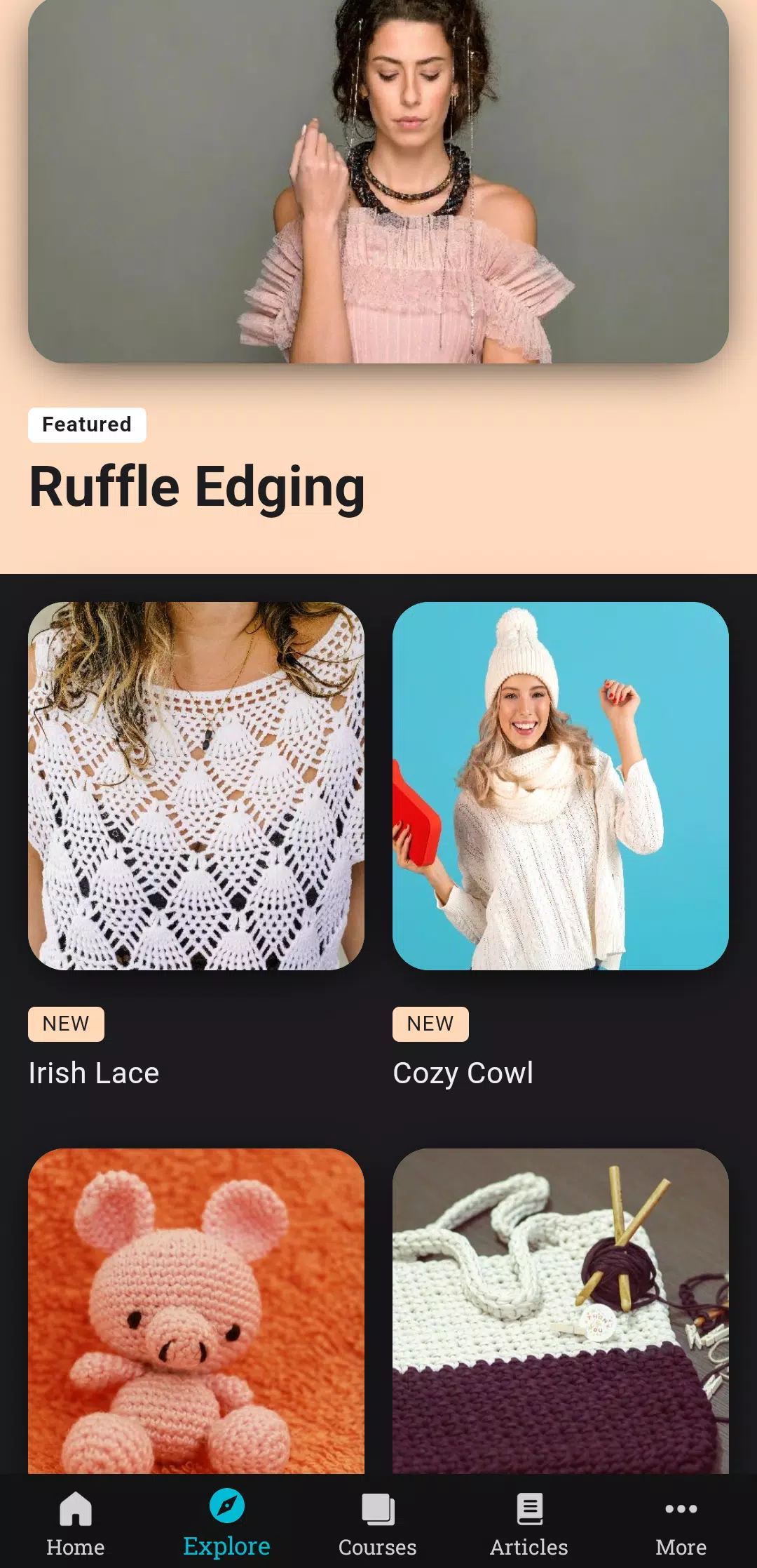 Learn Knitting and Crocheting Screenshot5