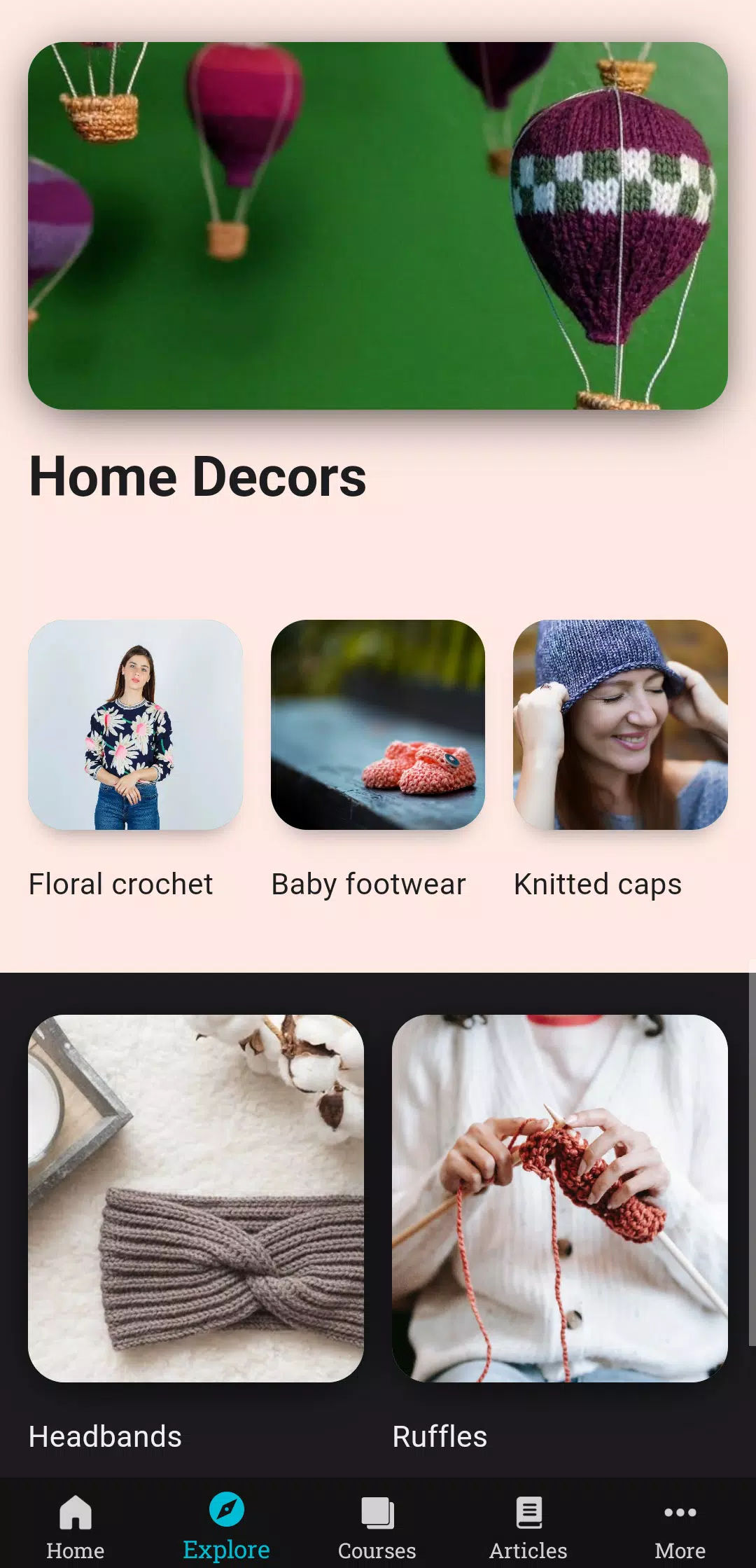 Learn Knitting and Crocheting Screenshot7