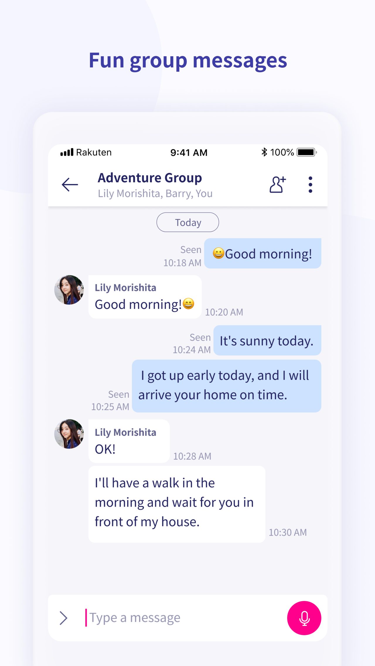 Rakuten Link Screenshot2