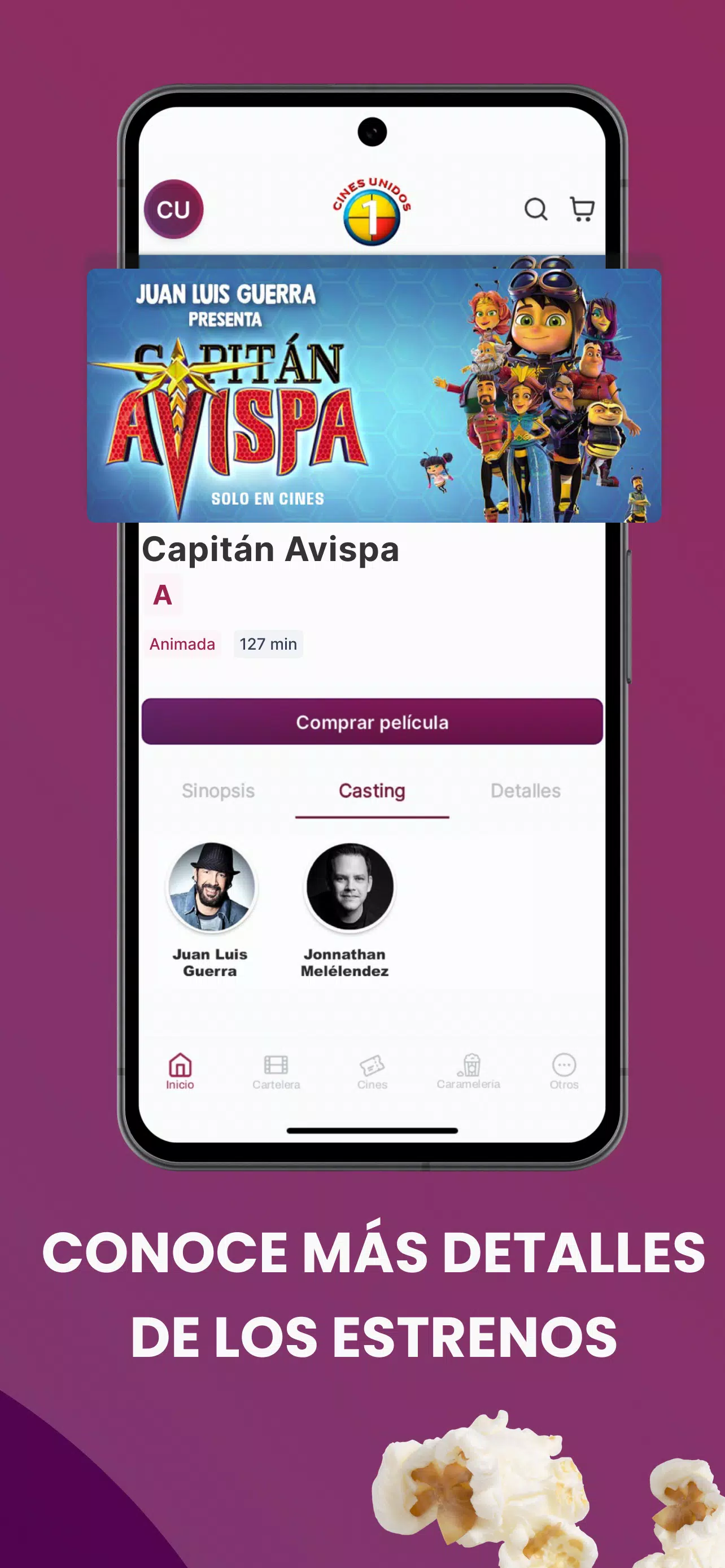 Cines Unidos Screenshot4