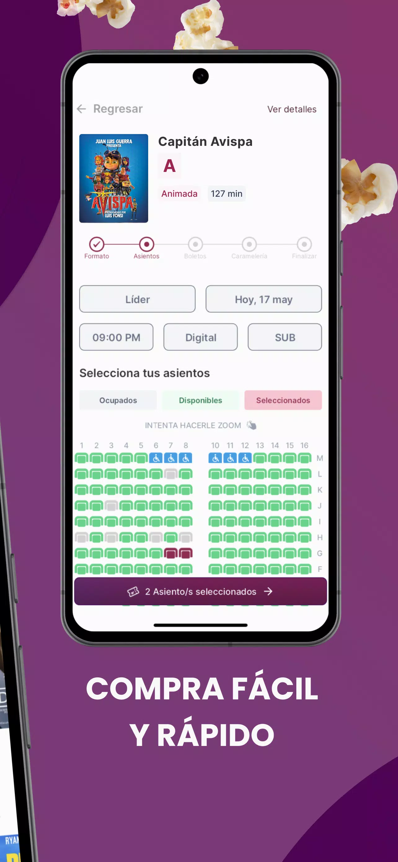 Cines Unidos Screenshot2