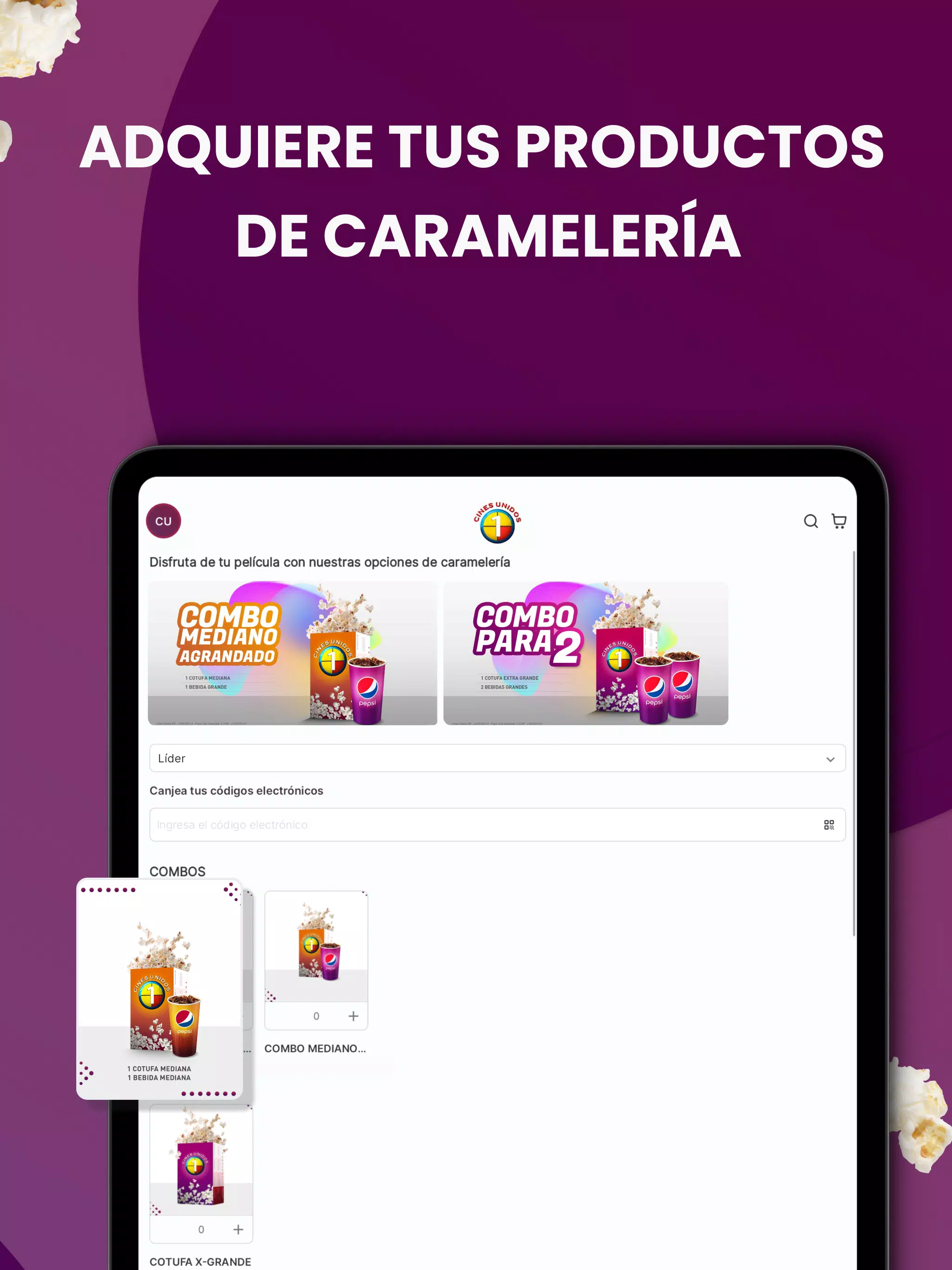 Cines Unidos Screenshot8