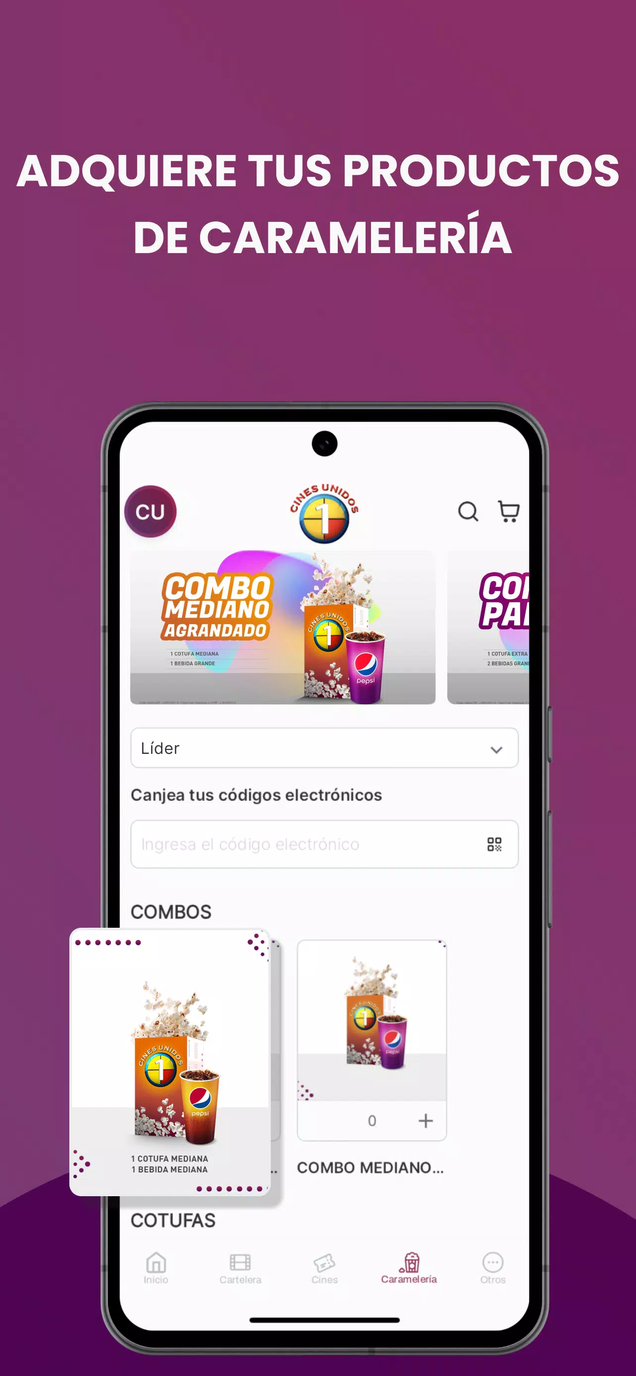 Cines Unidos Screenshot3