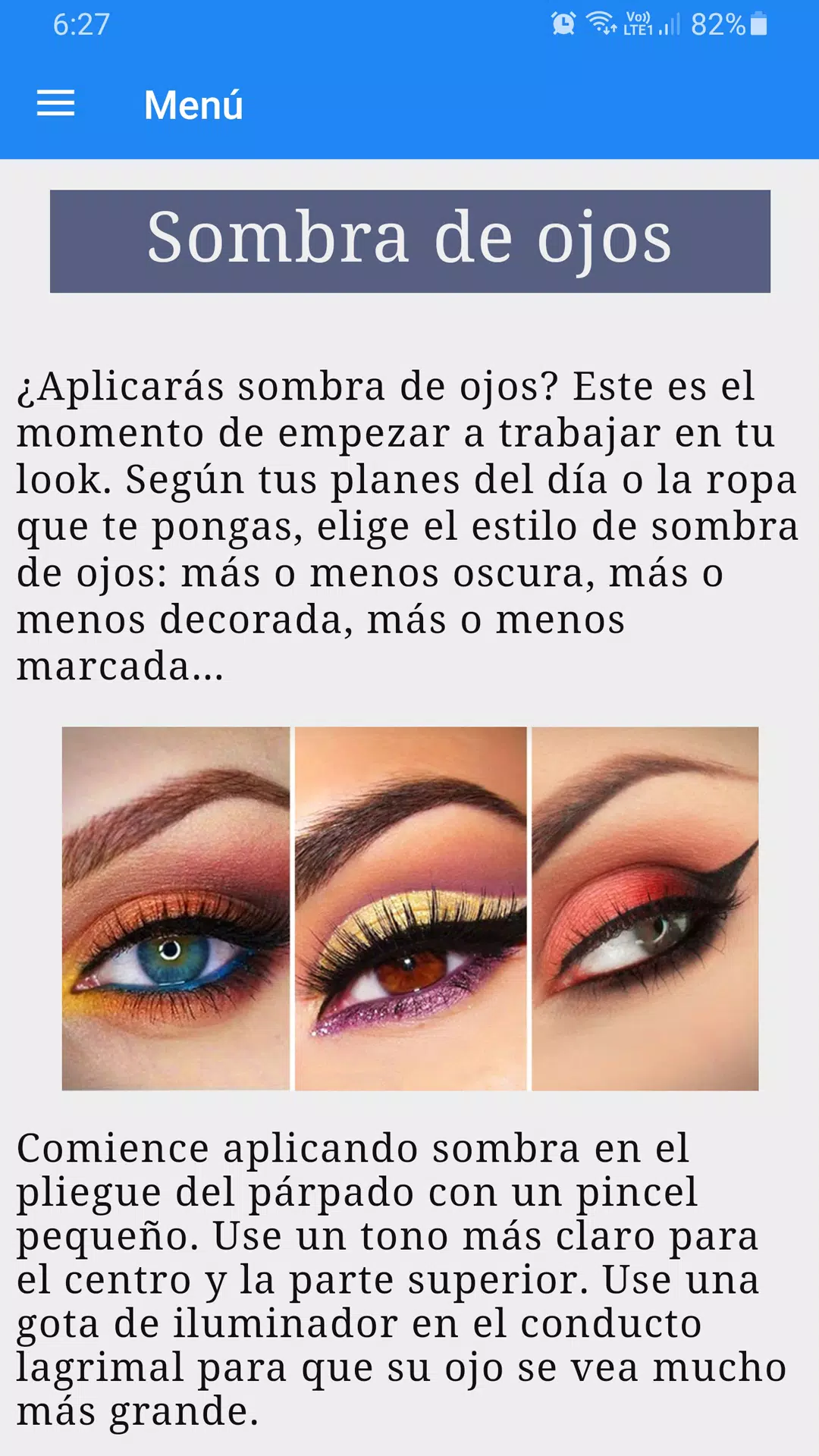 Guía para aprender a maquillar Screenshot7