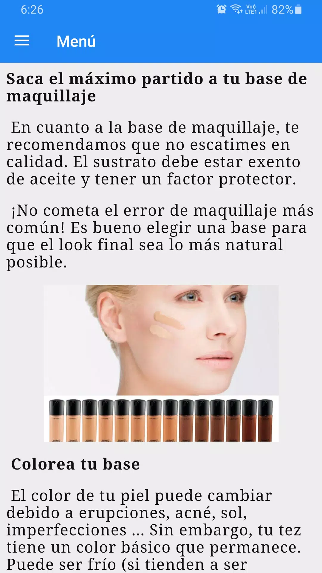 Guía para aprender a maquillar Screenshot3