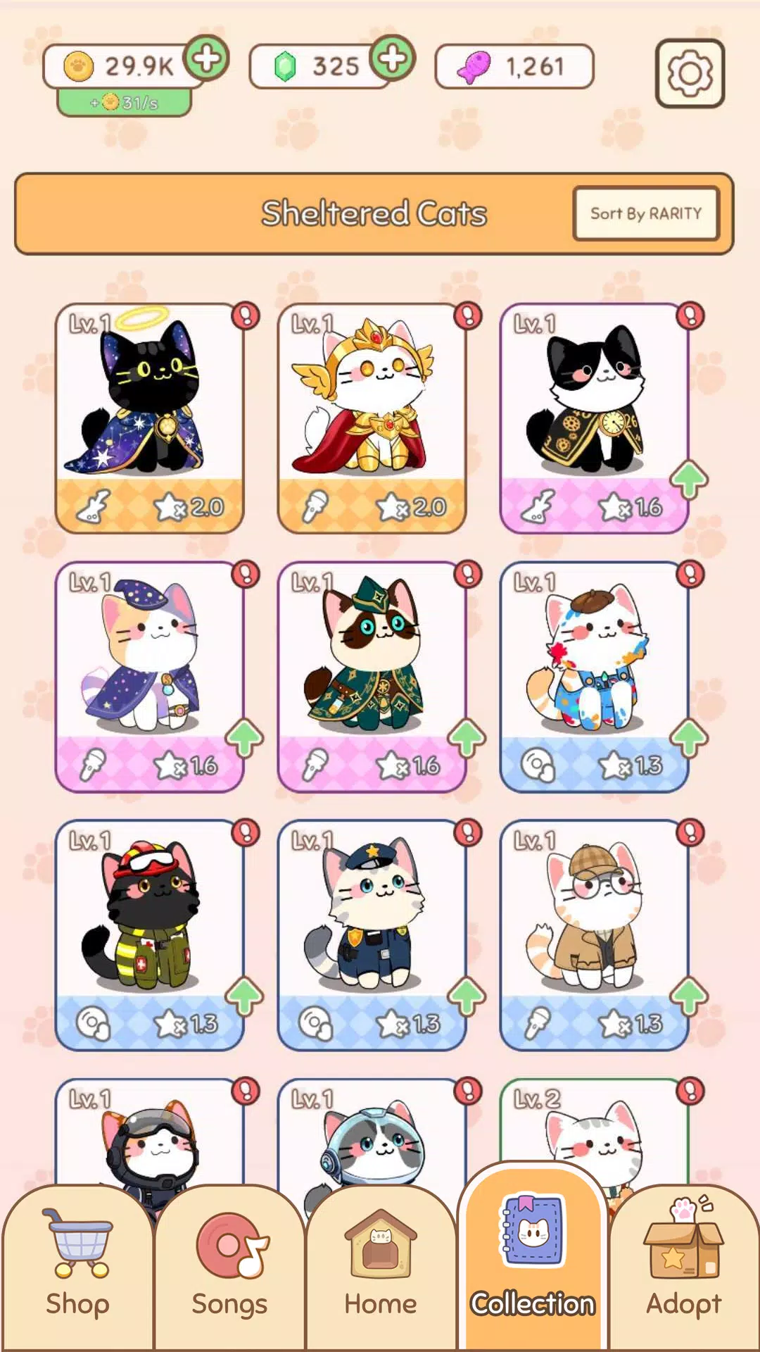 The Singing Cats - Idle Gacha Screenshot4