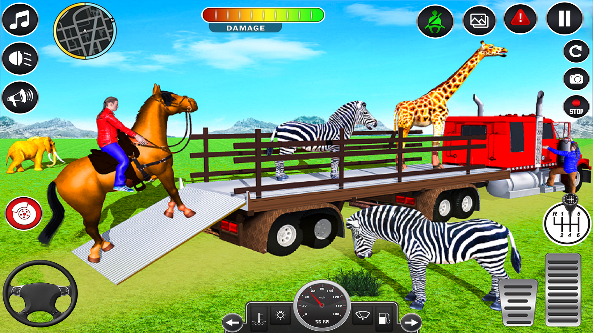 Animal Transports Truck Games Screenshot20