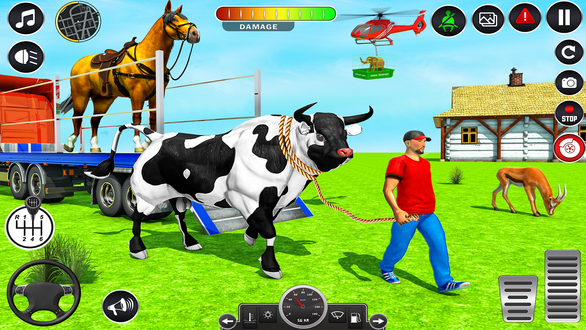 Animal Transports Truck Games Screenshot19