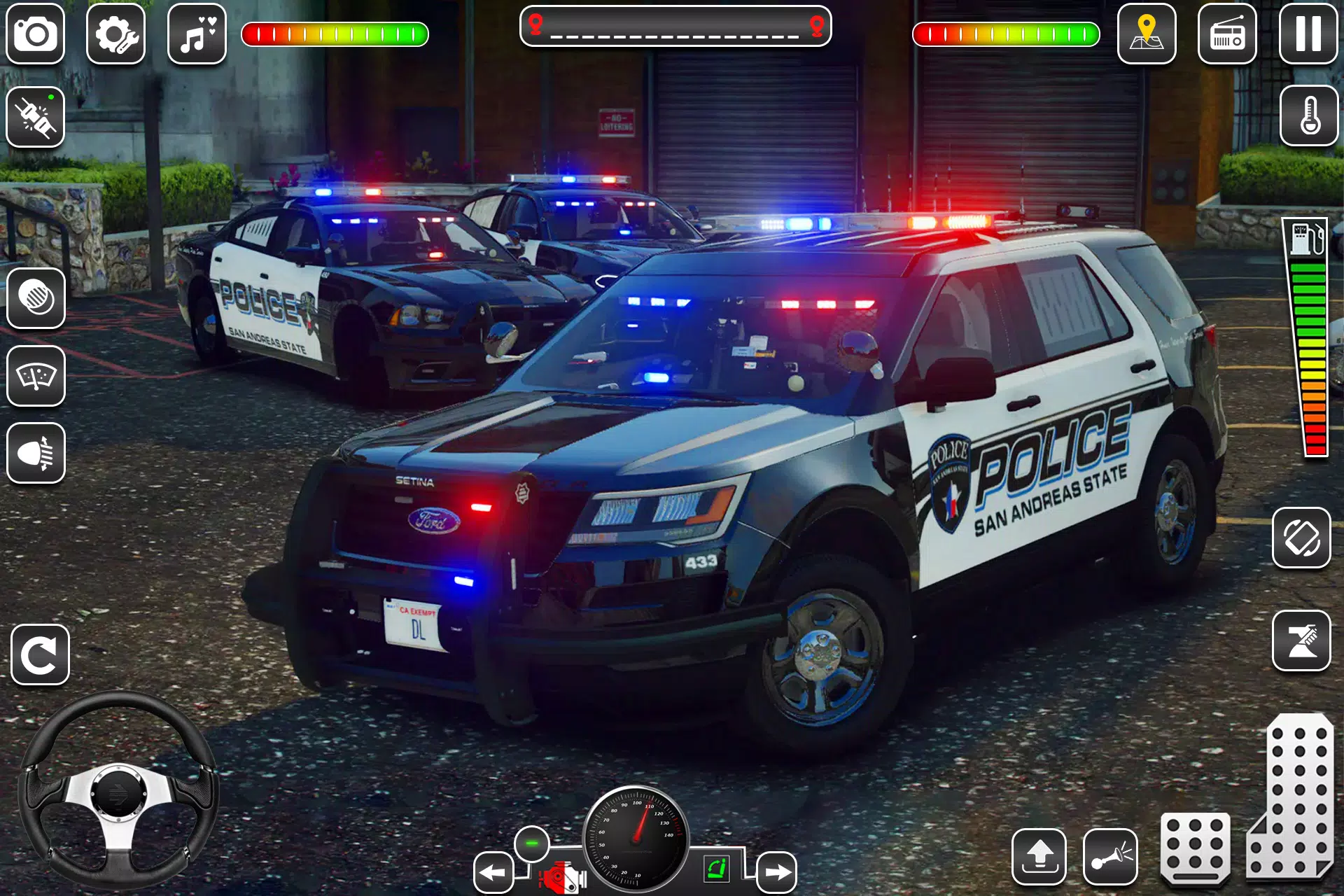 US Police Car Chase Game 3D Screenshot5
