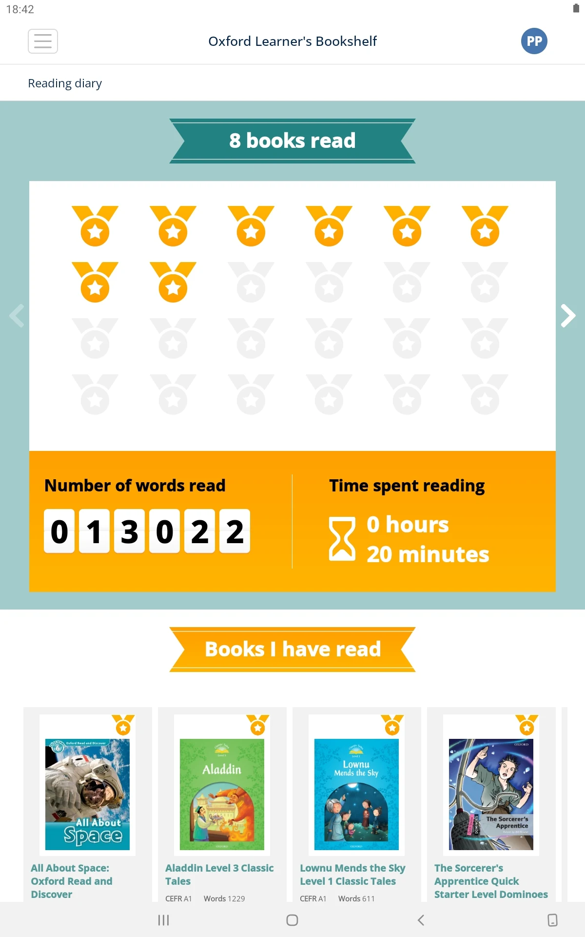 Oxford Learner's Bookshelf Screenshot2