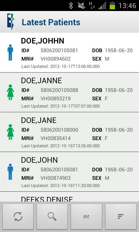 Lancet Labs Mobile Screenshot1