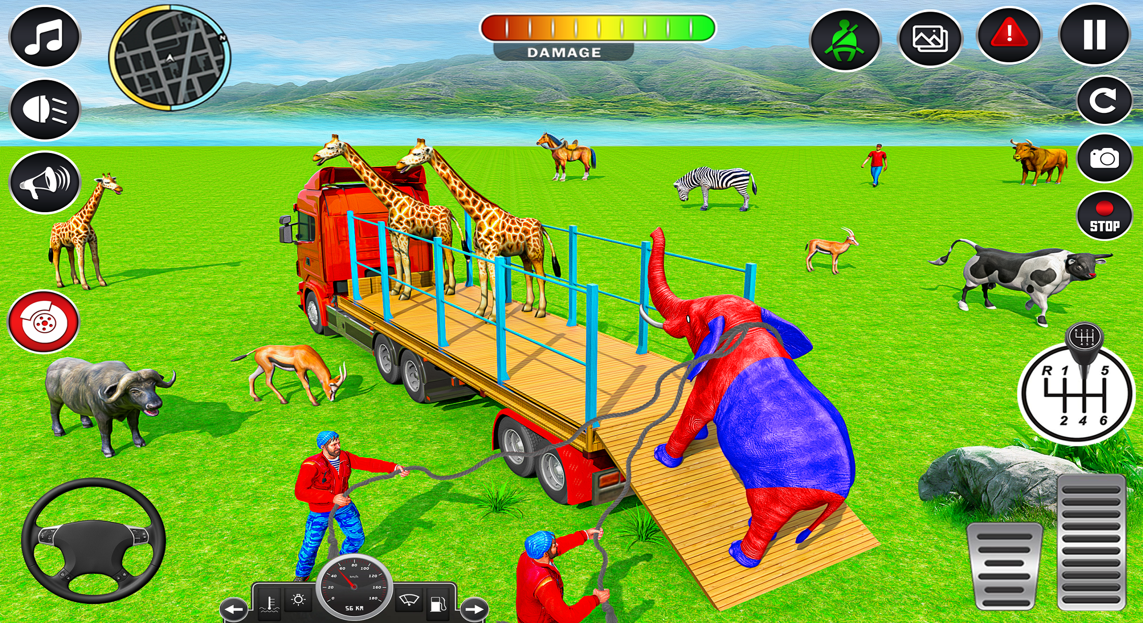 Animal Transports Truck Games Screenshot14