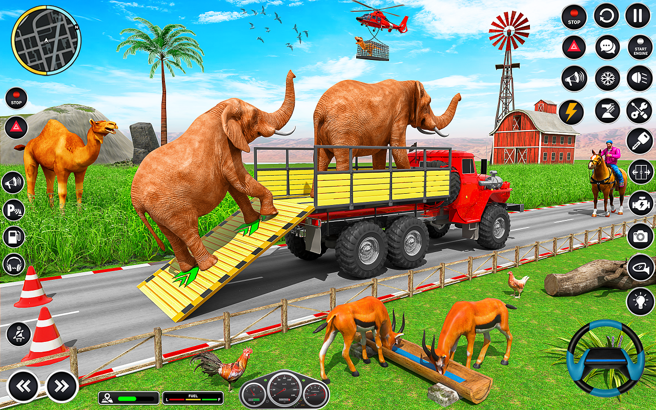 Animal Transports Truck Games Screenshot2