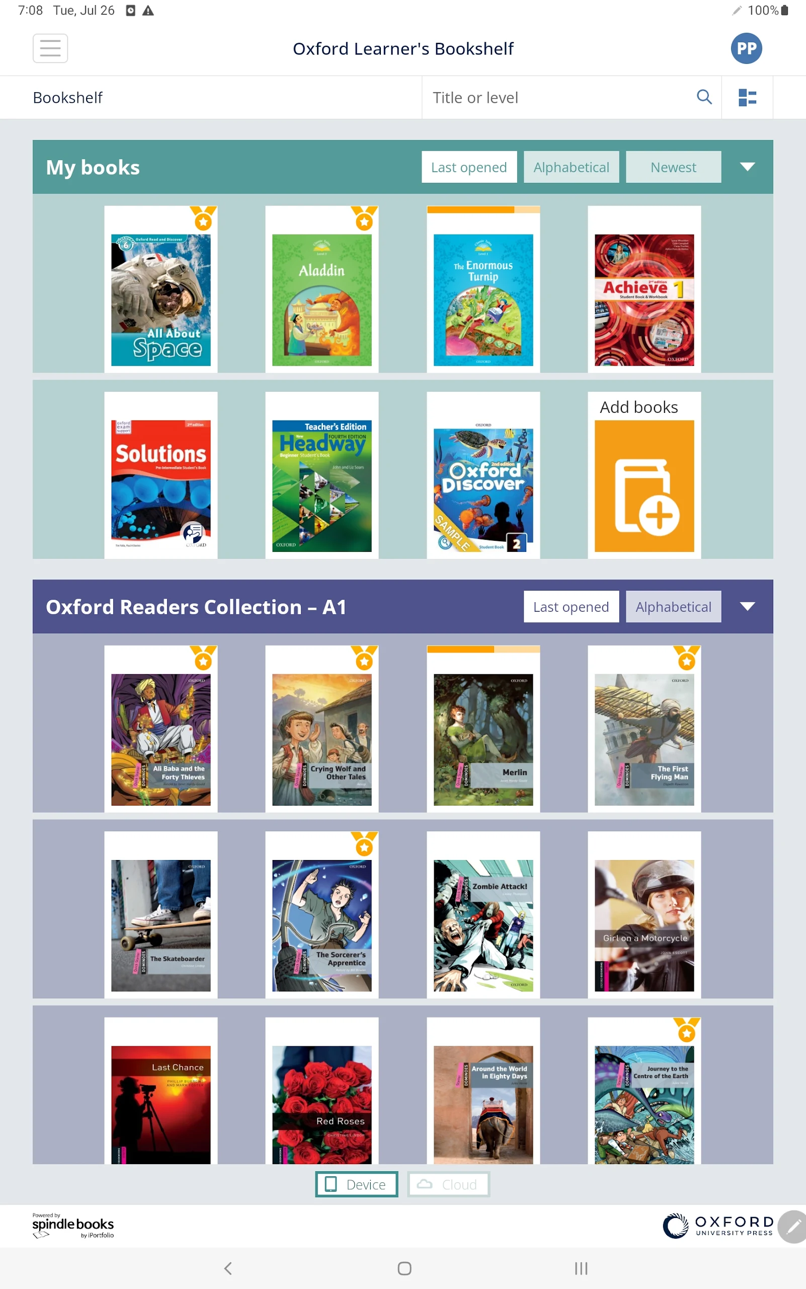 Oxford Learner's Bookshelf Screenshot7