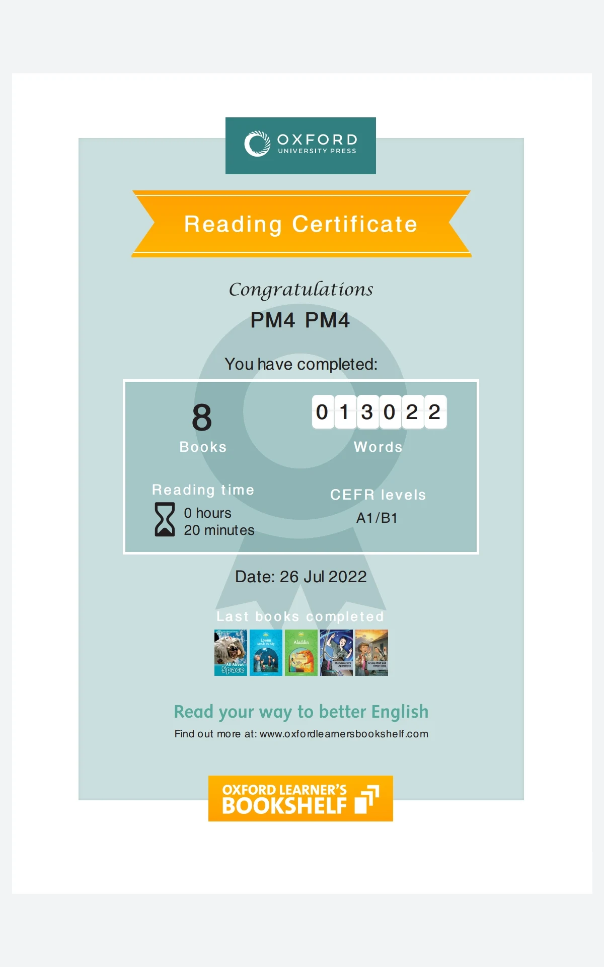 Oxford Learner's Bookshelf Screenshot6