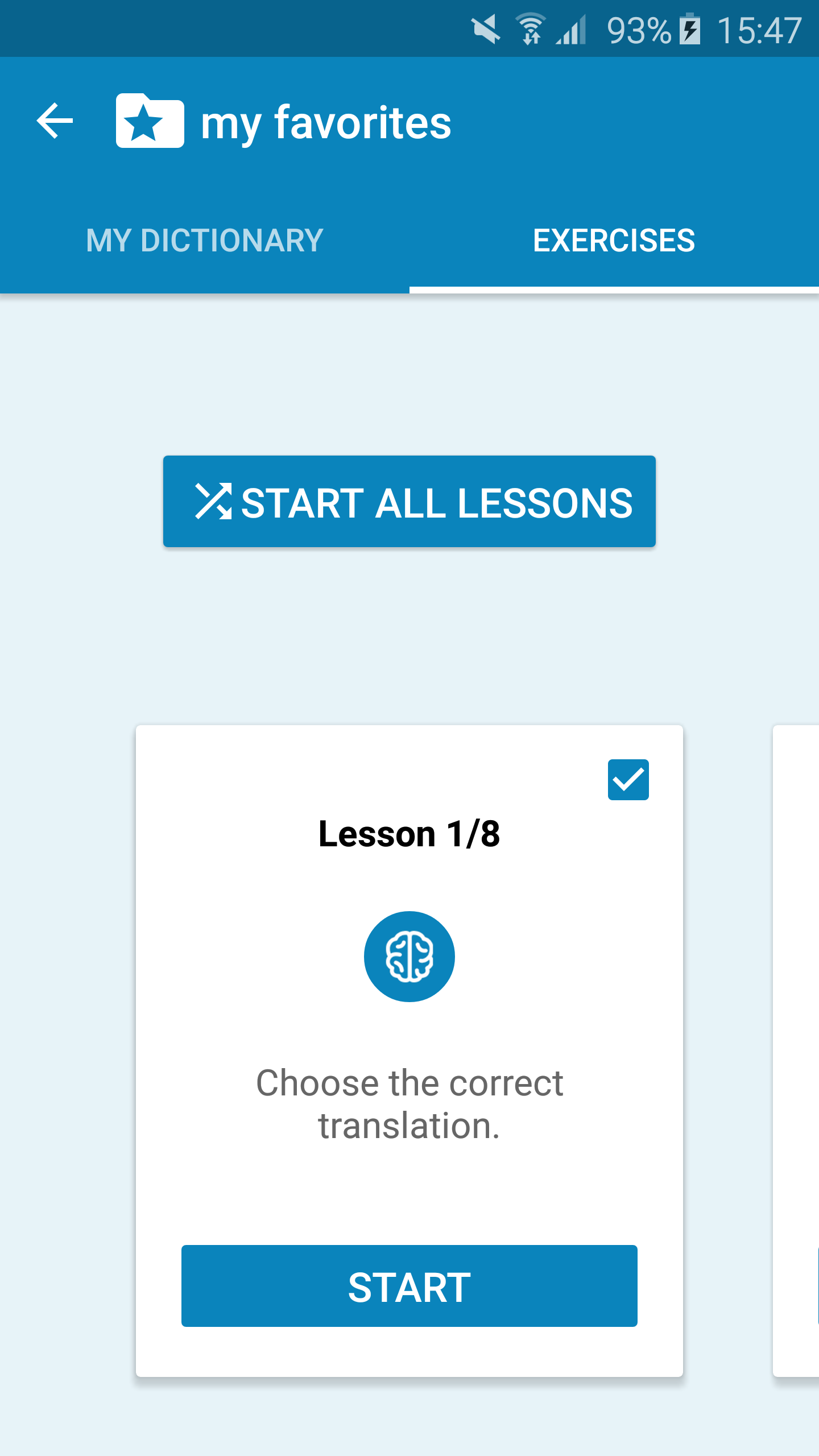 Filipino-English Dictionary Screenshot3