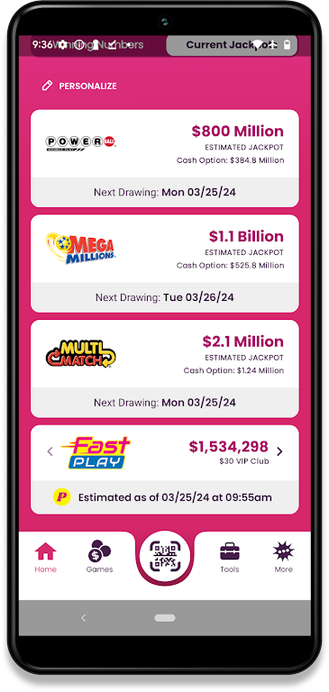 Maryland Lottery Official App Screenshot3