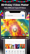 Happy birthday video maker Screenshot7