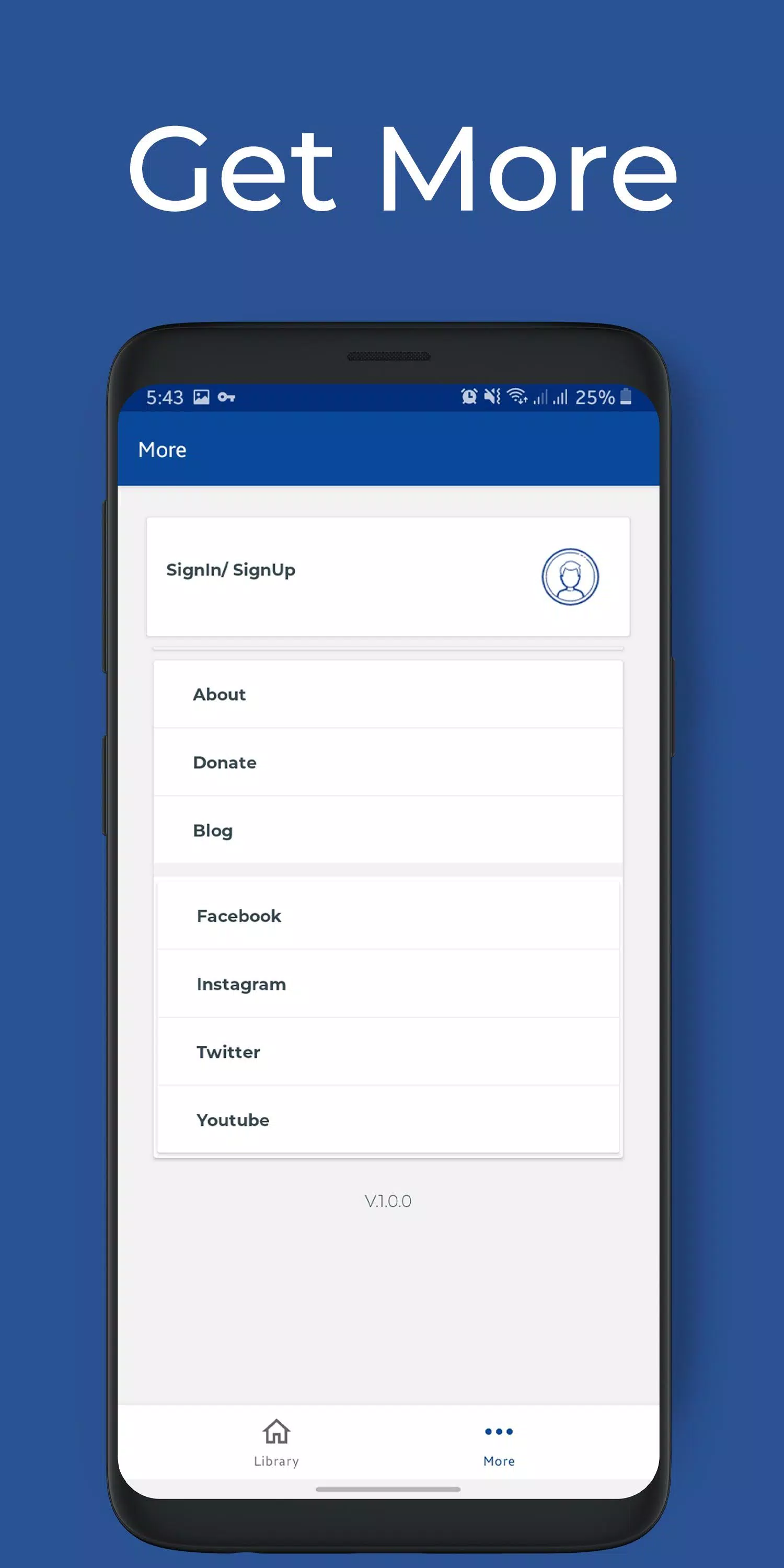 Prophet Library Screenshot3