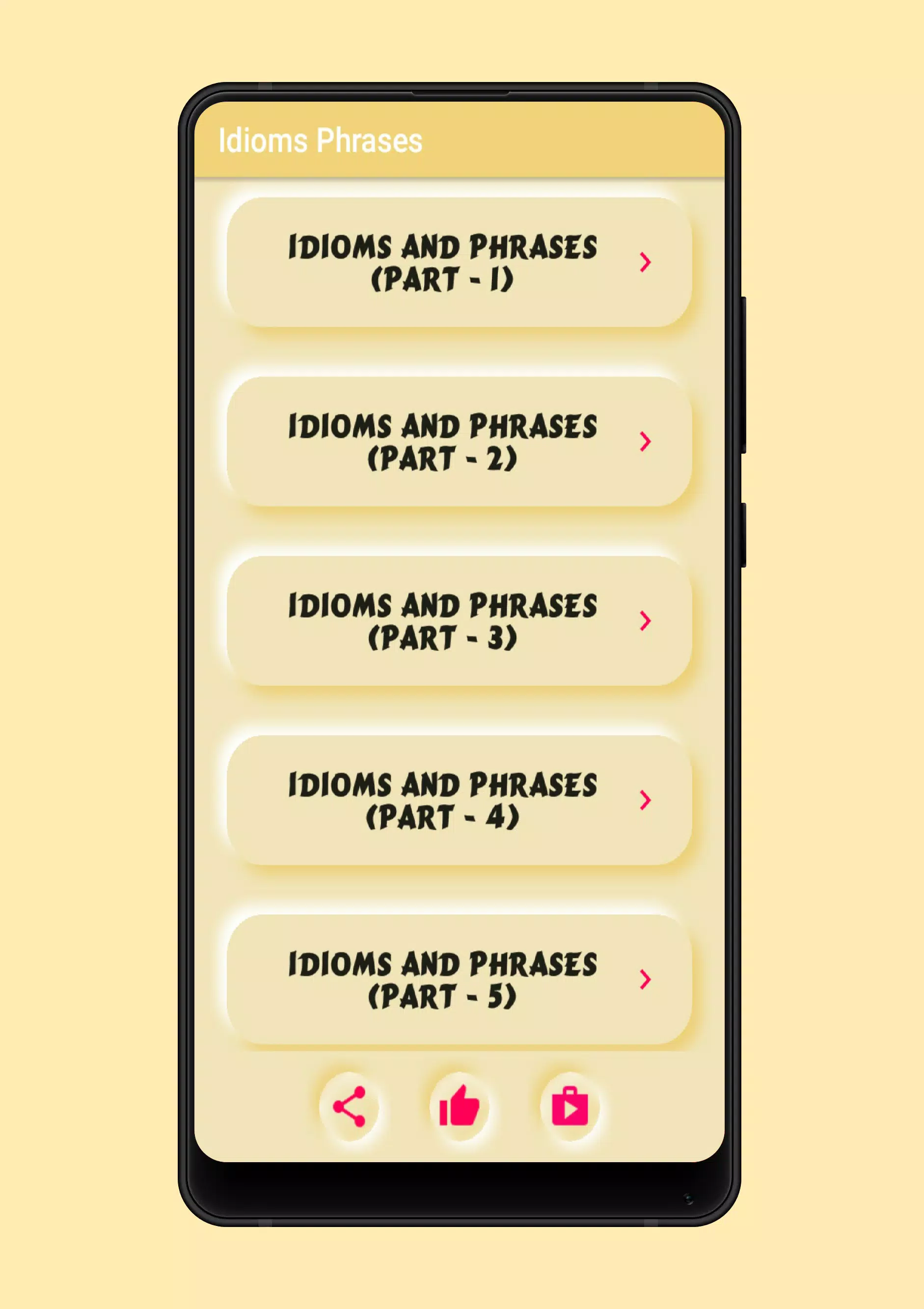 Idioms and Phrases in Bangla Screenshot1