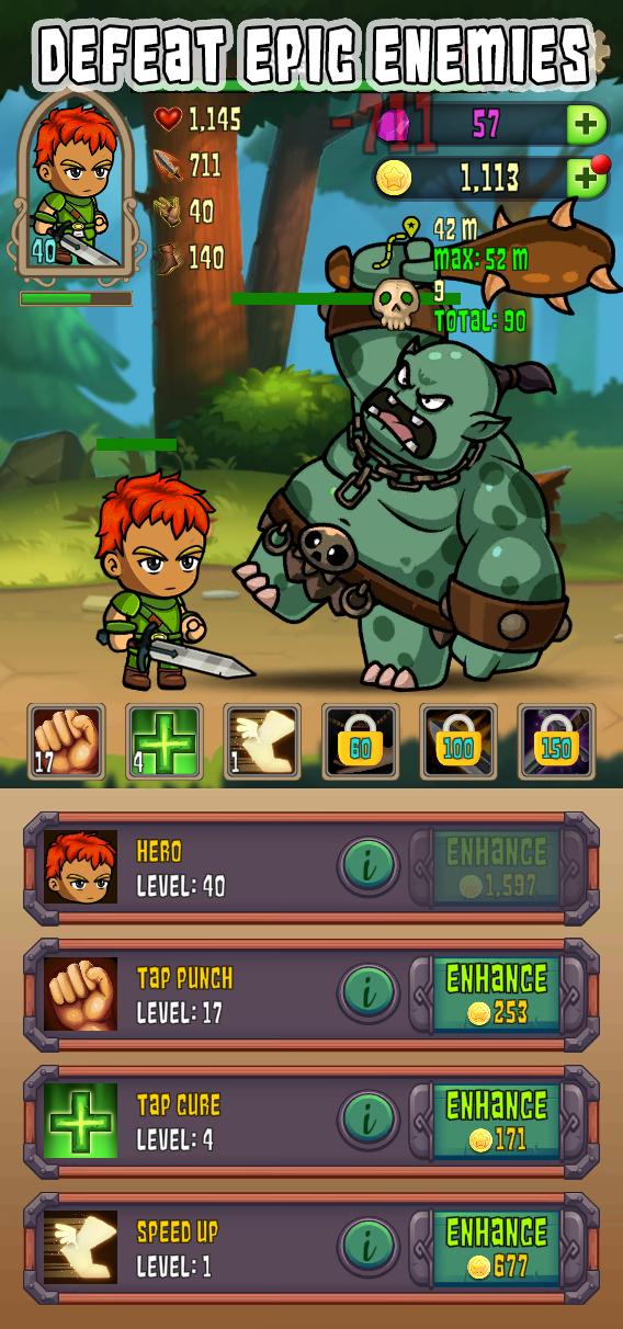 Epic Hero Quest: Idle RPG Screenshot1